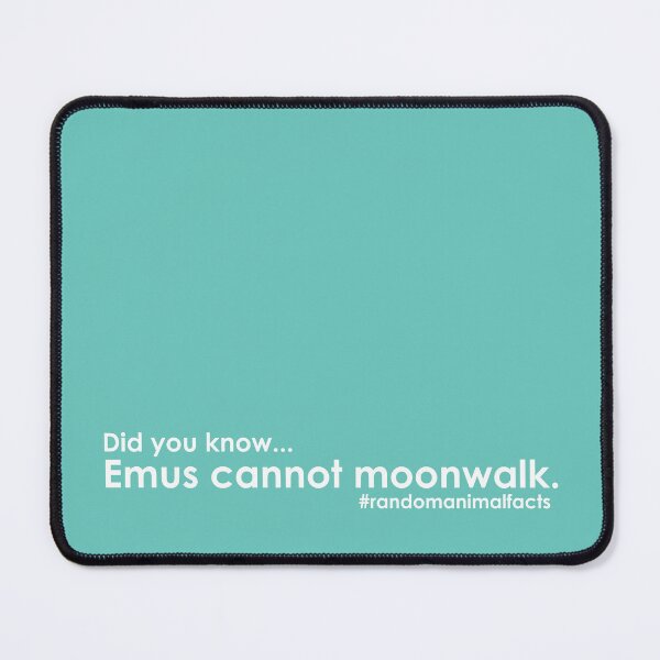 Item preview, Emus cannot moonwalk designed and sold by GeoCreate.