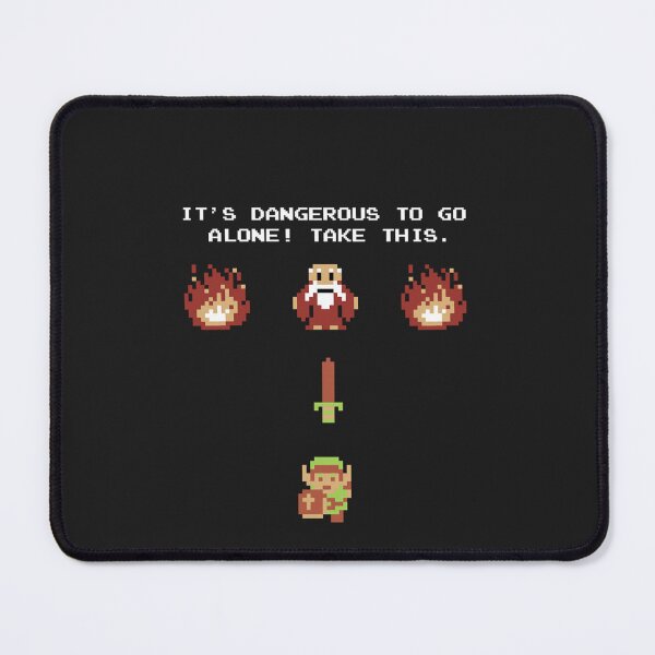 Item preview, It&x27;s Dangerous To Go Alone Classic T-Shirt designed and sold by MartinDeutschl.
