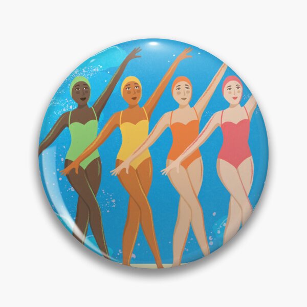 Item preview, Synchronised Swimmers  designed and sold by Darlydesign.