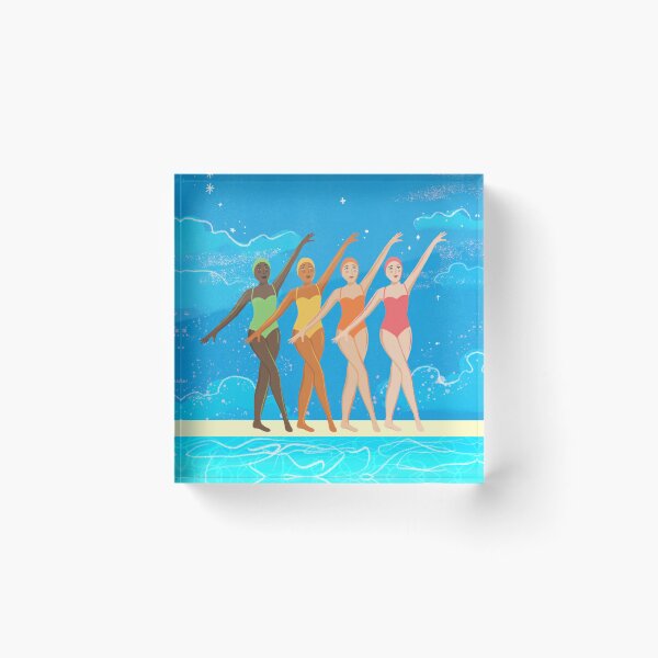 Item preview, Synchronised Swimmers  designed and sold by Darlydesign.