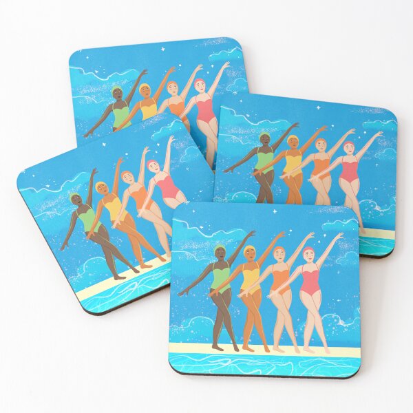 Item preview, Synchronised Swimmers  designed and sold by Darlydesign.