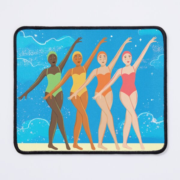 Item preview, Synchronised Swimmers  designed and sold by Darlydesign.