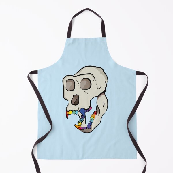 Item preview, Monkey skull with rainbow teeth designed and sold by Captain-Jackson.