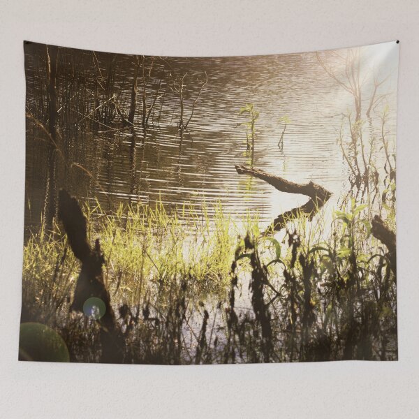 Item preview, Sunset over the Wetland designed and sold by Bellamaree.