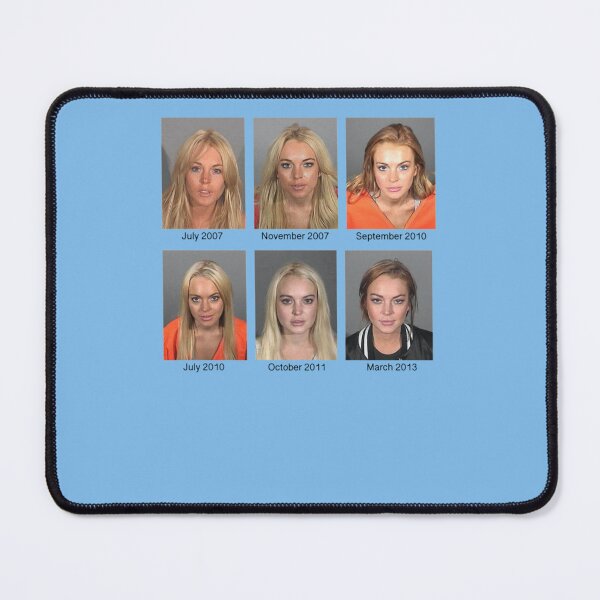 Item preview, Lindsay Lohan Mugshots  T-Shirt designed and sold by JacquelineRysz.
