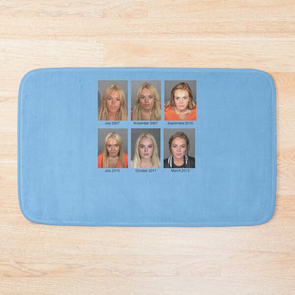 Item preview, Lindsay Lohan Mugshots  T-Shirt designed and sold by JacquelineRysz.