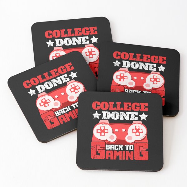 Item preview, College Done Back to Gaming designed and sold by FNStuff.