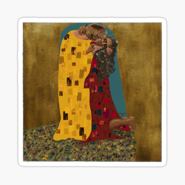 Item preview, The Kiss designed and sold by samielsiedesign.