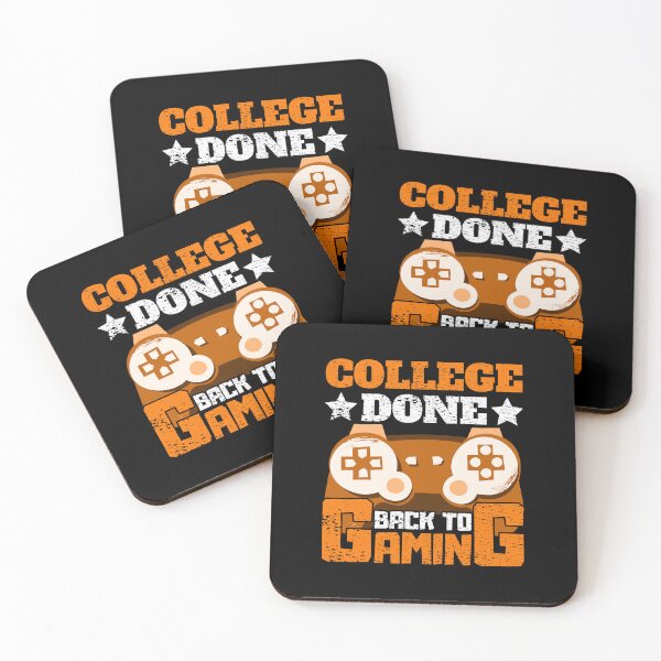 Item preview, College Done Back to Gaming designed and sold by FNStuff.
