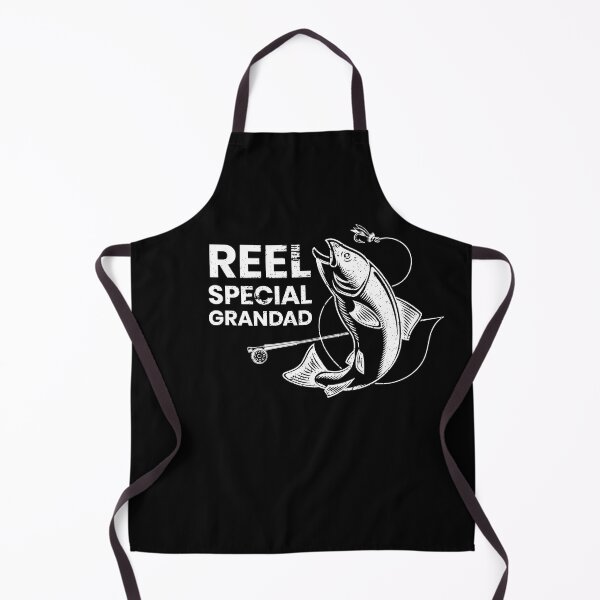 Artikelvorschau, Angelrolle Special Grandad Lustiges Wortspiel Geschenk Fischboot Design entworfen und verkauft von LarkDesigns.