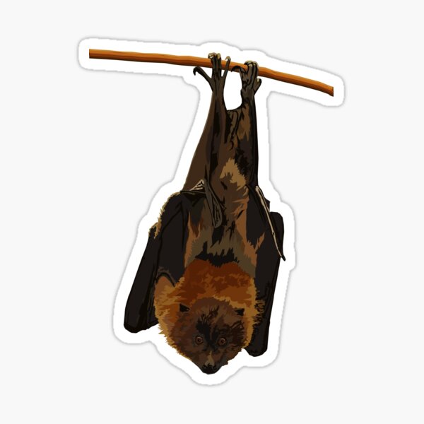 Item preview, Rodrigues Fruit Bat designed and sold by mademat91.