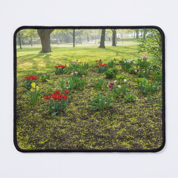 Item preview, Tulips Daffodils and Fresh Greenery - a Springtime Garden designed and sold by Georgia Mizuleva.