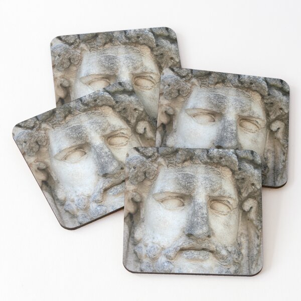 Item preview, Relief of A God Greco Roman Classical Portrait designed and sold by taiche.