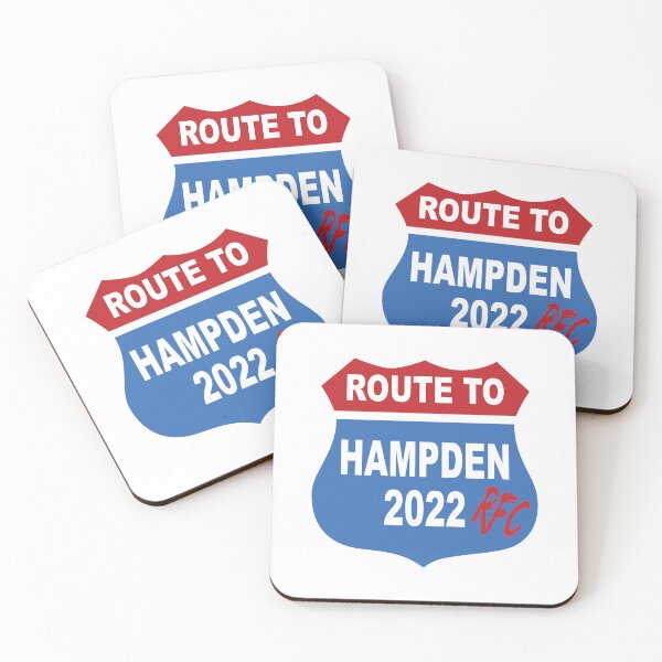 Artikelvorschau, Rangers FC, Route nach Hampden, Rangers Finale 2022, Fußball-Fan-Geschenk, Glasgow, Retro-Design, entworfen und verkauft von FootyLocker.