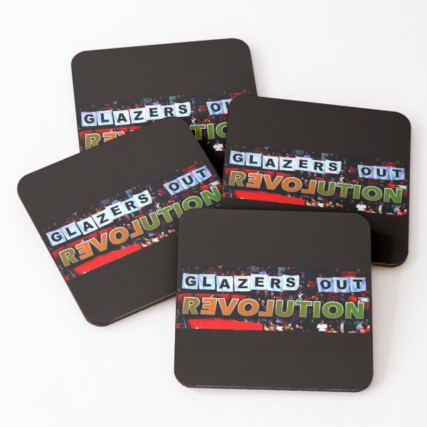 Item preview, GLAZERS OUT REVOLUTION designed and sold by Footy Madness ⭐⭐⭐⭐⭐.