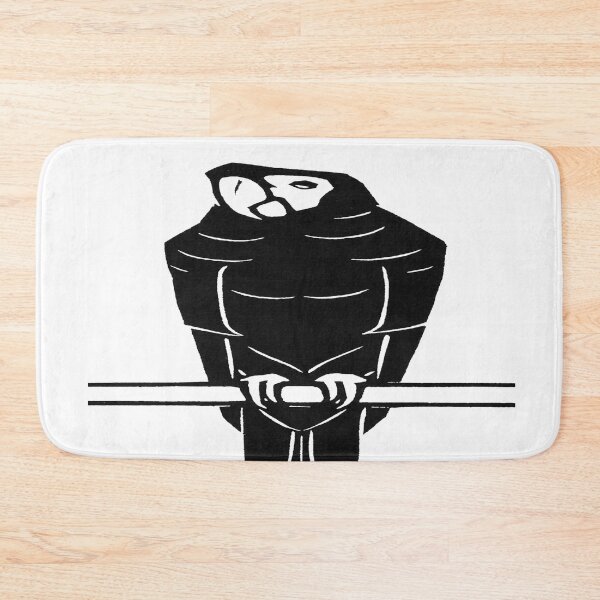 Item preview, Enhanced Ara: Edited Version of Julie De Graag's Ara Stretched and Black and White Samurai Parrot designed and sold by TeachUrb.