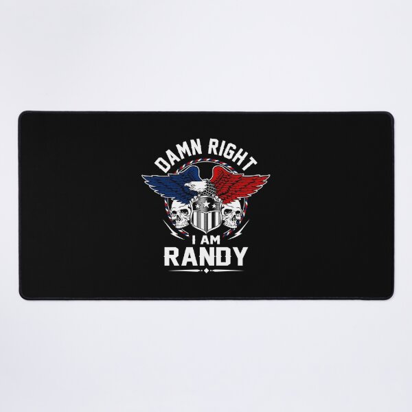 Item preview, Randy Name T Shirt - Damn Right I Am Randy Gift Item Tee designed and sold by braedowen3.