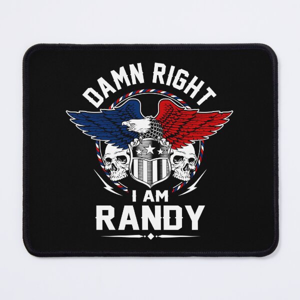 Item preview, Randy Name T Shirt - Damn Right I Am Randy Gift Item Tee designed and sold by braedowen3.