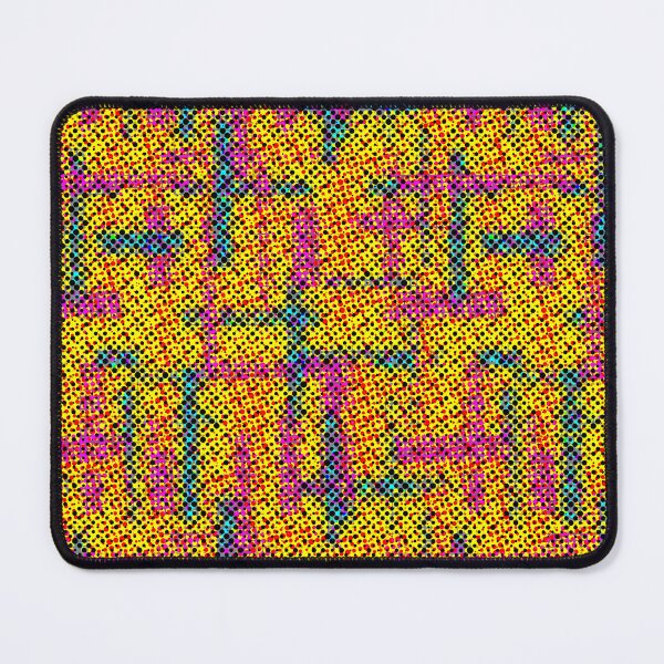 Item preview, Pink and Yellow Halftone Rectangle Abstract designed and sold by AMSonArt.