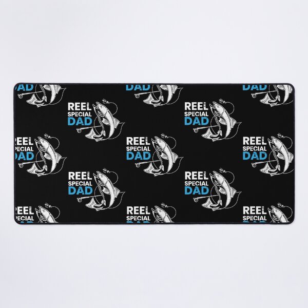 Item preview, Reel Special Dad Fishing Pun Rod Reel Fish Design designed and sold by LarkDesigns.