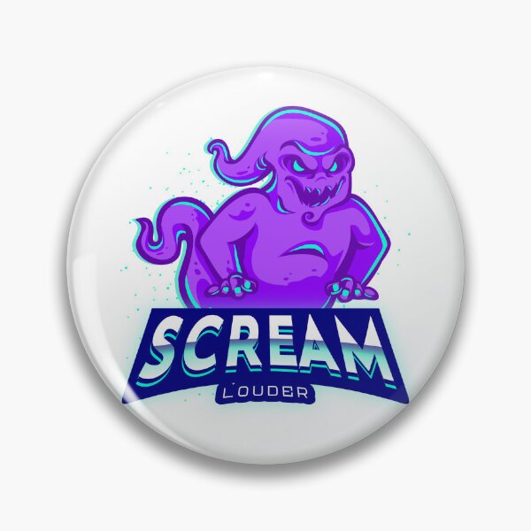 Item preview, AN EVIL HALLOWEEN GHOST SCREAM LOUDER WHITE designed and sold by LargeShop.