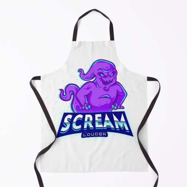 Item preview, AN EVIL HALLOWEEN GHOST SCREAM LOUDER WHITE designed and sold by LargeShop.