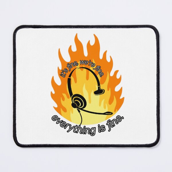Item preview, 911 Dispatcher Headset On Fire designed and sold by suhhruhh.
