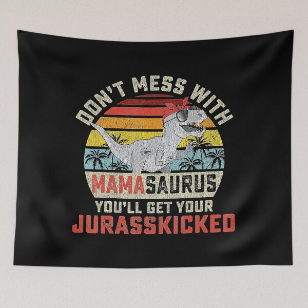 Item preview, Don't Mess With Mamasaurus Autism Shirt Funny Autism Mom Tee designed and sold by jessicaamazon.