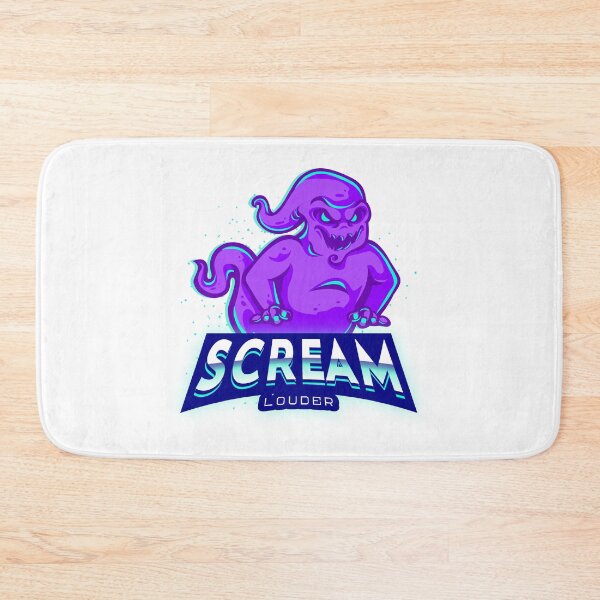 Item preview, AN EVIL HALLOWEEN GHOST SCREAM LOUDER WHITE designed and sold by LargeShop.