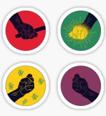The Hands That Defend Sticker