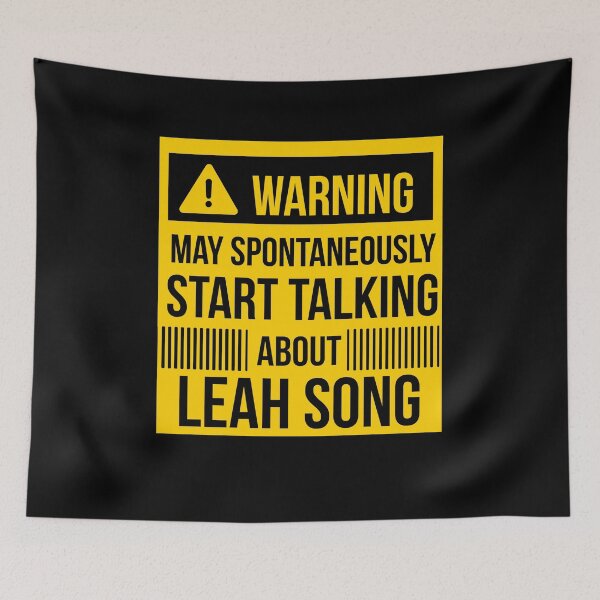 Item preview, warning may spontaneously start talking about Leah song designed and sold by celebteyz.