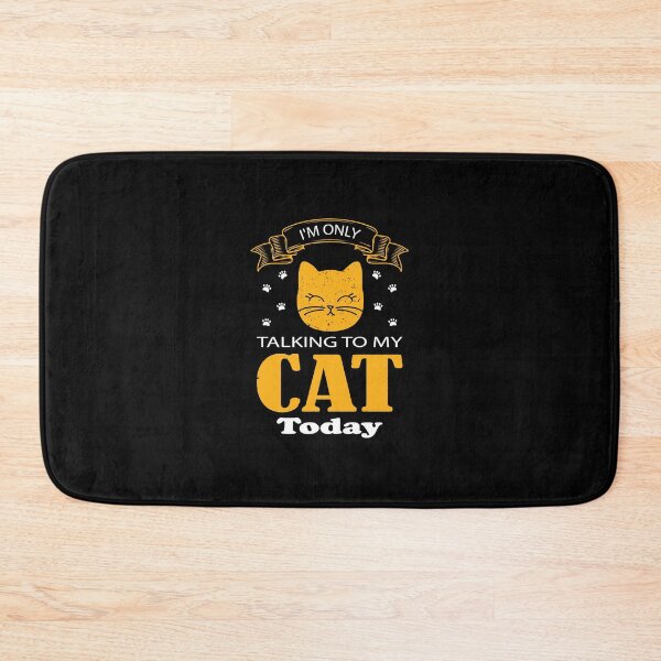 Item preview, i'm only talking to my cat today designed and sold by Fislux.