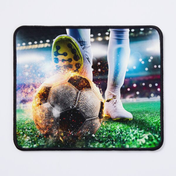Item preview, " Global: 2022/today - The soccer kick-off in the stadium ... designed and sold by MOUNTAINS on FIRE.