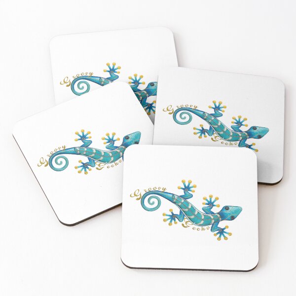 Item preview, Groovy Gecko Teal  Limited Edition  designed and sold by SpArtk.