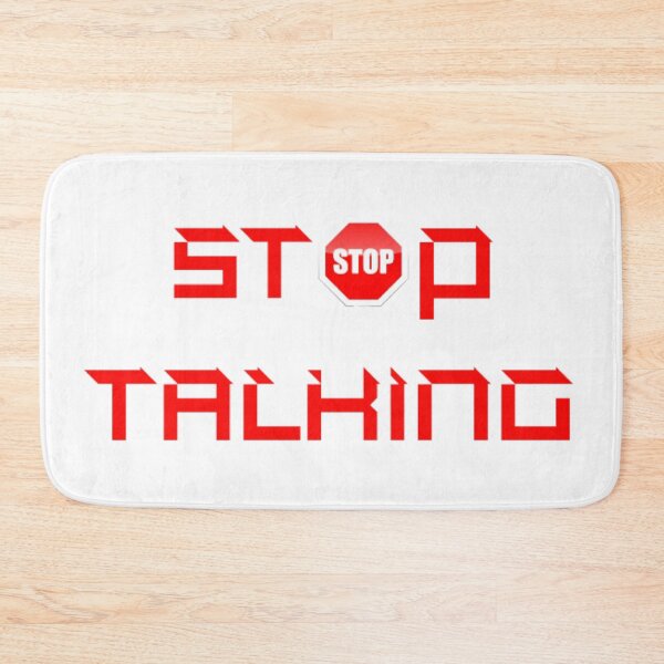 Item preview, Stop talking designed and sold by ComeeAndSeee.