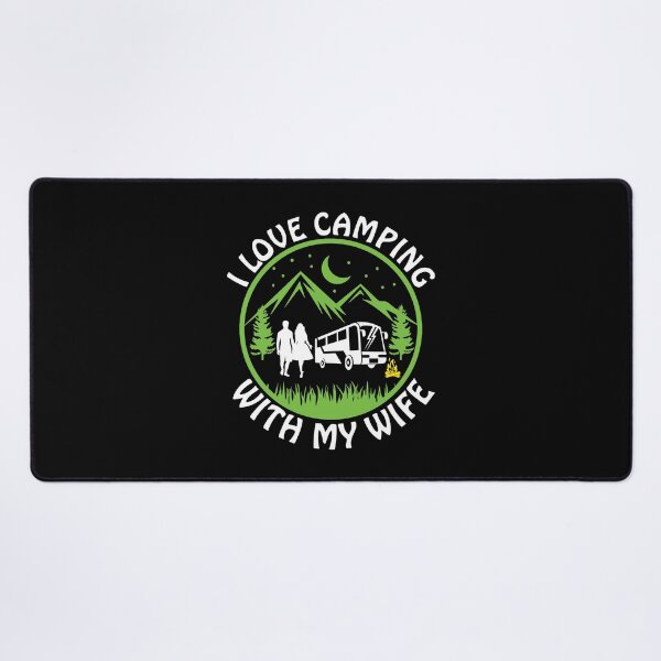 Item preview, i love camping with my wife designed and sold by Fislux.