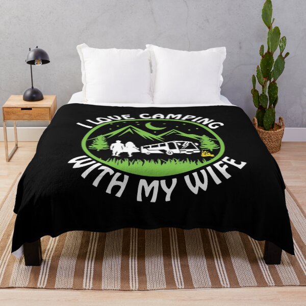 Item preview, i love camping with my wife designed and sold by Fislux.