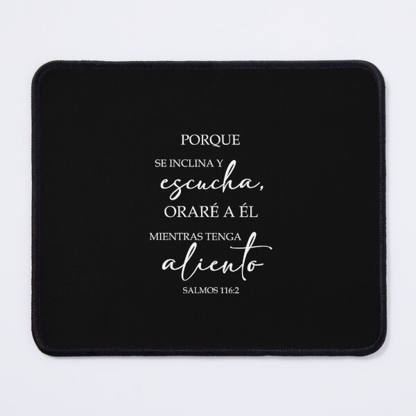 Item preview, Salmos 116:2, Spanish Bilble Verse designed and sold by Aryam Quotes.
