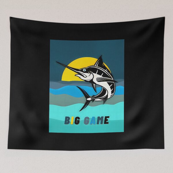 Item preview, Big game fishings marlin fish deep sea designed and sold by umfhn.