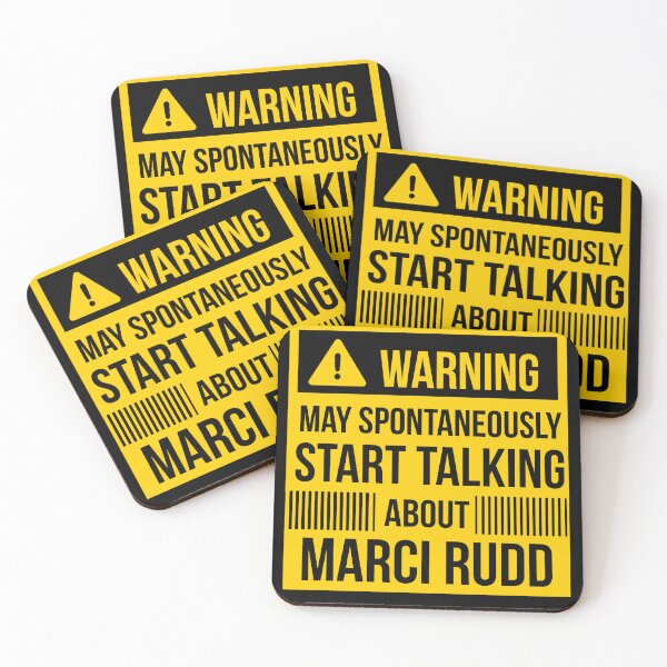 Item preview, warning may spontaneously start talking about Marci Rudd  designed and sold by celebteyz.