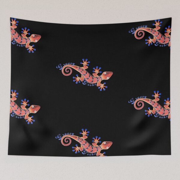 Item preview, Groovy Gecko Black Limited Edition  designed and sold by SpArtk.