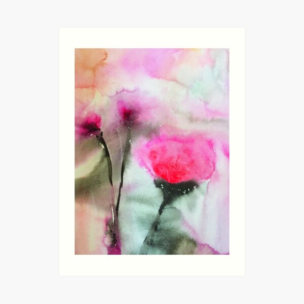Bloom is Off the Rose Art Print
