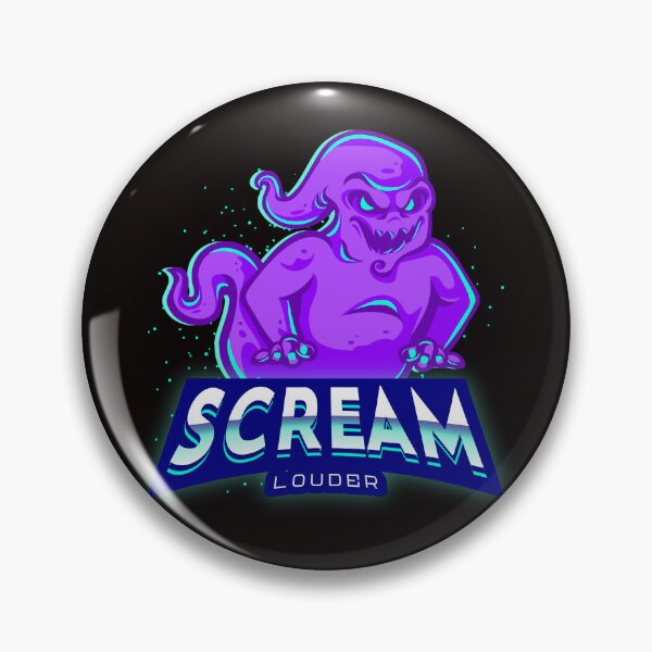 Item preview, AN EVIL HALLOWEEN GHOST SCREAM LOUDER BLACK BACKGROUND  designed and sold by LargeShop.