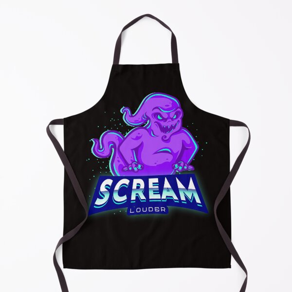 Item preview, AN EVIL HALLOWEEN GHOST SCREAM LOUDER BLACK BACKGROUND  designed and sold by LargeShop.