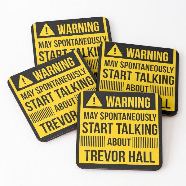 Item preview, warning may spontaneously start talking about Trevor hall  designed and sold by celebteyz.
