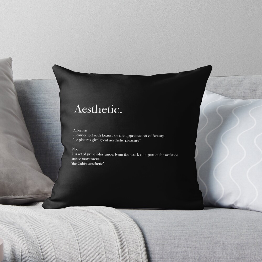 aesthetic throw pillows