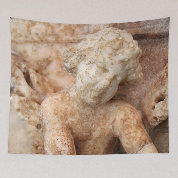 Item preview, Ancient Celestial Cherub Frieze Photograph designed and sold by taiche.