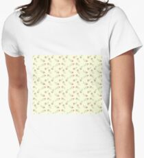 Tiny Flowers Women's Fitted T-Shirt