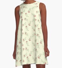 Tiny Flowers A-Line Dress