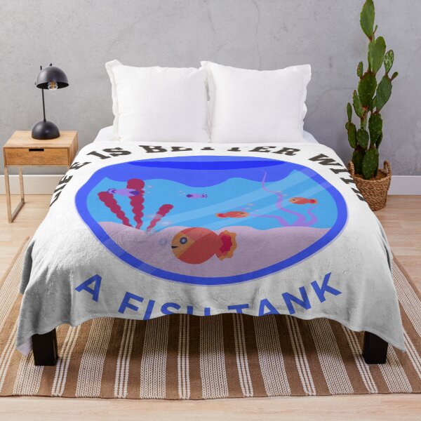 Item preview, Life Is Better With A Fish Tank designed and sold by Vimbuy.